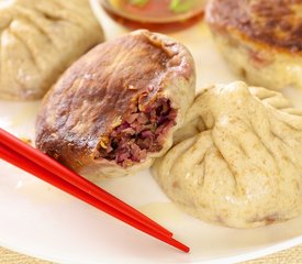 Cabbage and Shiitake Pot Sticky Buns