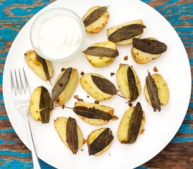 Sage and Garlic Roasted Potatoes