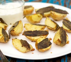 Sage and Garlic Roasted Potatoes