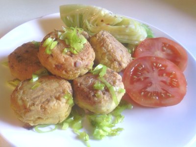 Tofu Salmon Croquettes