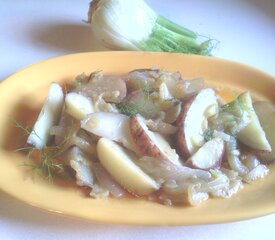 Braised Fennel With Onions And Red Potatoes