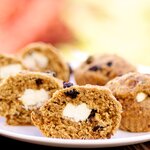 Baby Routh's Rosemary Muffins with Goat Cheese (Healthier Verdsion)