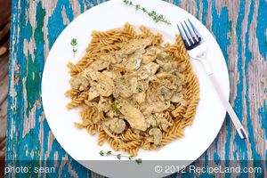 Sauteed Chicken in Cream Cheese Sauce