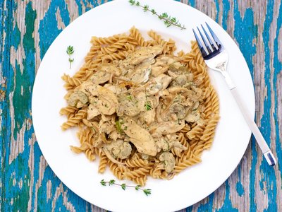 Sauteed Chicken in Cream Cheese Sauce