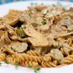 Sauteed Chicken in Cream Cheese Sauce