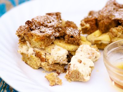 Apple French Toast Strata