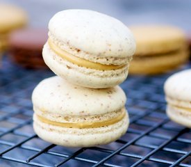 Vanilla Salted Caramel Macarons