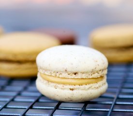 Vanilla Salted Caramel Macarons