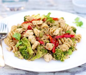 Chicken and Pasta With Creamy Walnut Sauce