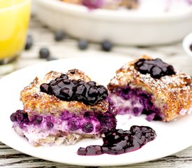 Blueberry French Toast (Low-fat)