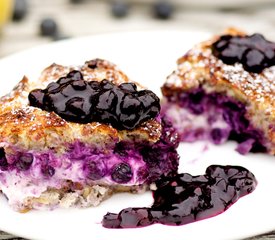 Blueberry French Toast (Low-fat)