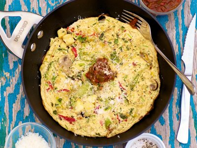 Potato and Leek Frittata