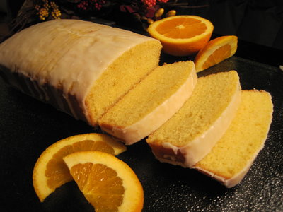 Orange Loaf Cake (Pound Cake)