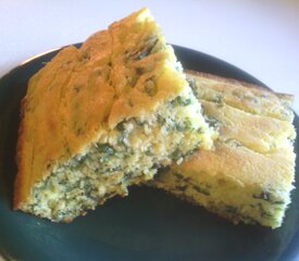 Spinach Cornbread