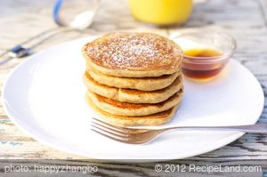 Whole Wheat Pumpkin Pancakes for Two recipe