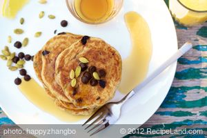 Double Pumpkin and Chocolate Chip Pancakes recipe