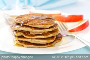 Buttermilk Apple Pancakes recipe