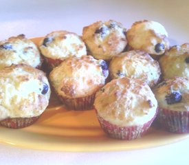 Vegan Blueberry Yogurt Muffins