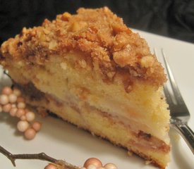 Pear Walnut Coffee Cake