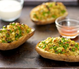 Indian Twice Baked Potatoes