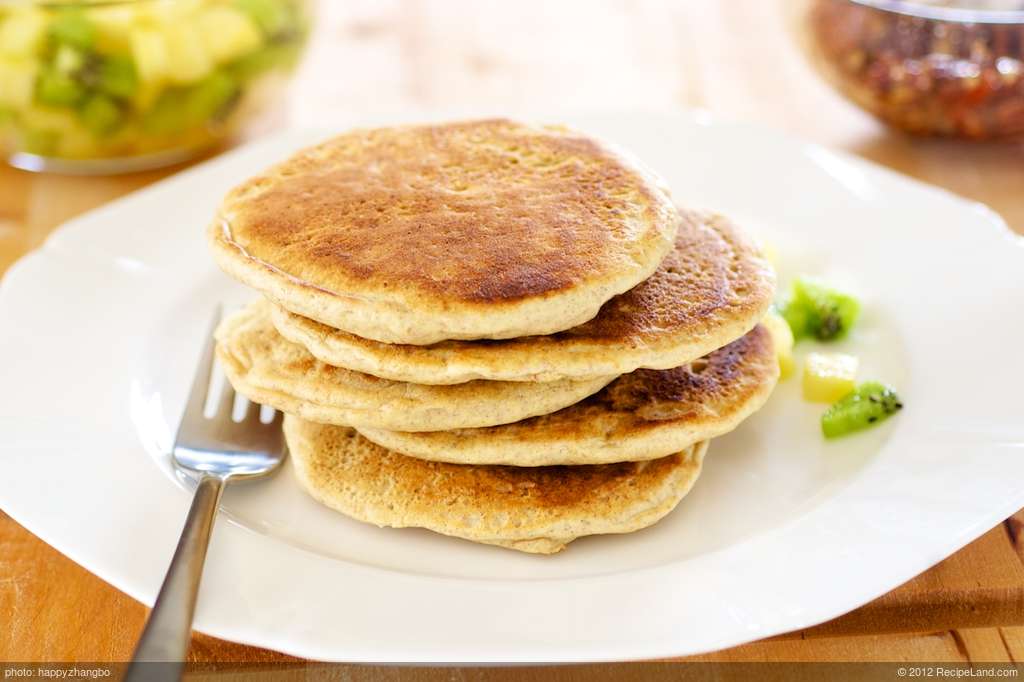 Whole Wheat Buttermilk Pancakes recipe