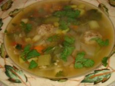 Grandma Fab's Shanghai Meatball Soup