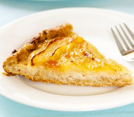 Rustic Pear Galette with Apricot Glaze