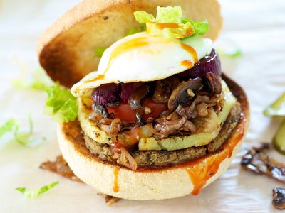 Australian Veggie Burger