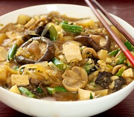 Shiitake, Green Bean and Potato Miso Stew