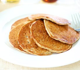 Banana Buttermilk Buckwheat Pancakes