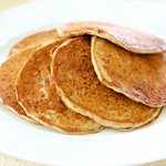 Banana Buttermilk Buckwheat Pancakes