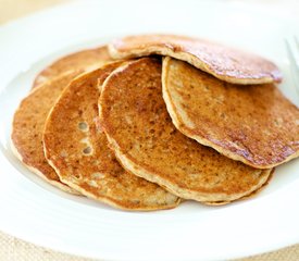 Banana Buttermilk Buckwheat Pancakes