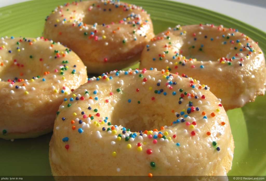 Baked Cake Donuts recipe