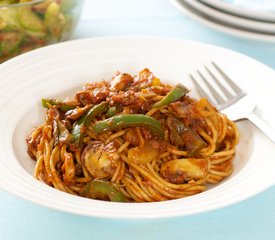 Pasta with Marinara Sauce and Veggies