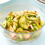 Korean Cucumber and Radish Salad 