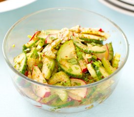 Korean Cucumber and Radish Salad 