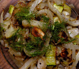 Roasted Squash and Fennel with Thyme