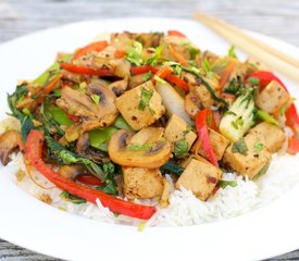 Tofu and Vegetables Stir-Fry