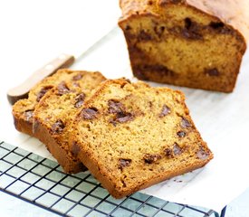 Whole Wheat Banana and Chocolate Chip Bread