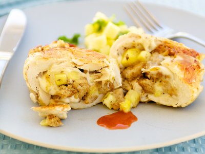 Hawaiian-Stuffed Chicken Breast