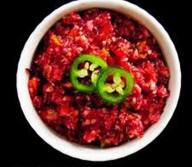 Texas Cranberry-Jalapeno Relish