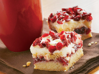 Sameena's Cranberry Bliss Bars