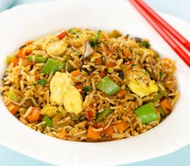 Sugar Snap Pea and Scrambled Eggs Fried Rice