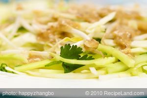 Cabbage Cucumber Salad with Tamarind Dressing recipe