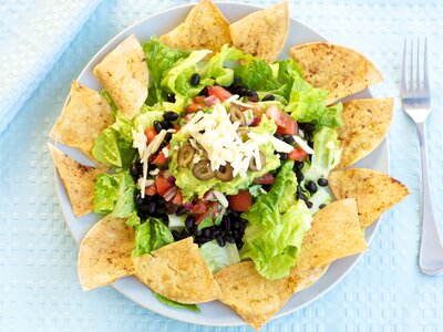 Easy Layered Taco Salad