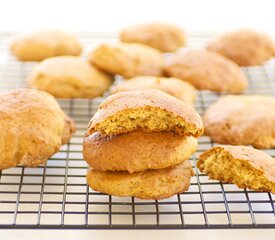 Chewy Applesauce and Peanut Butter Cookies