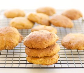 Chewy Applesauce and Peanut Butter Cookies