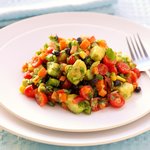 Black Bean, Corn and Bell Pepper Salad