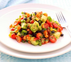 Black Bean, Corn and Bell Pepper Salad