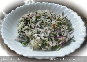 Sour Cabbage Salad